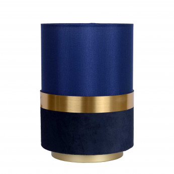 Lucide Lampada da tavolo con base in metallo e paralume in lino dal design elegante Extravaganza Tusse