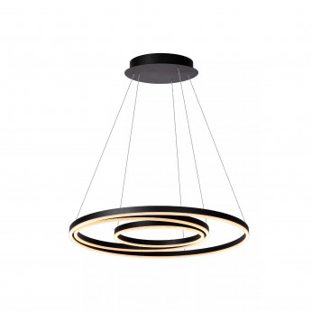 Lucide Lampada a sospensione a LED dimmerabile integrato e 3 diffusori con cerchi Triniti