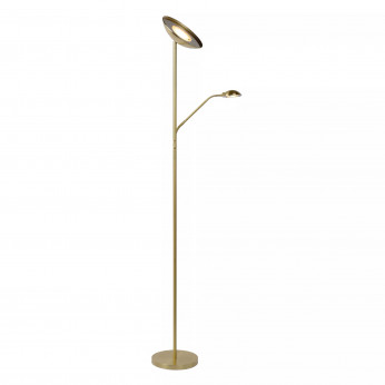 Lucide Piantana a LED dimmerabile con struttura in metallo moderna con doppio diffusore Zenit
