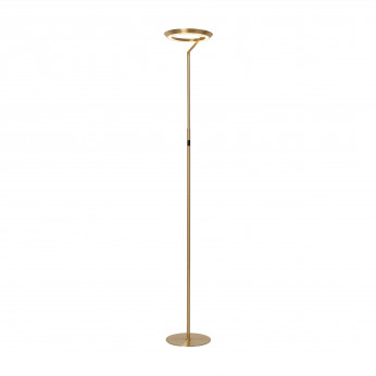 Lucide Piantana in metallo dal design moderno con diffusore a led dimmerabile Celeste