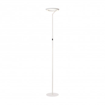 Lucide Piantana in metallo dal design moderno con diffusore a led dimmerabile Celeste