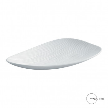 Mascagni Piatto grande in ceramica dal design elegante Iside
