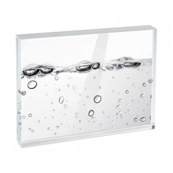 Mascagni Portafoto da tavolo con cornice in plexiglass dal design elegante