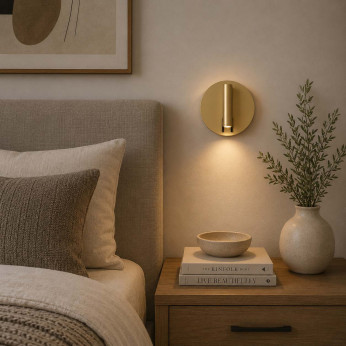 Maytoni Applique a LED ultramoderna con paralume orientabile in metallo Ios 176