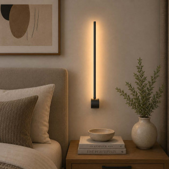 Maytoni Applique a parete a LED moderna struttura in alluminio e diffusore in acrilico Light Stick