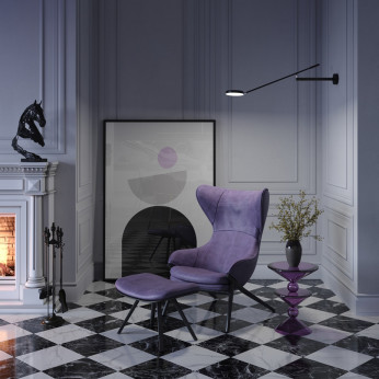 Maytoni Applique da parete a LED con struttura in metallo orientabile dal design moderno Fad