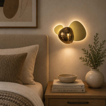 Maytoni Applique da parete a led piccola con diffusore in vetro dal design moderno Jack-Stone