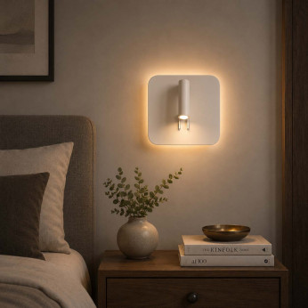Maytoni Applique da parete con diffusore a led struttura in alluminio dal design moderno Ios 176