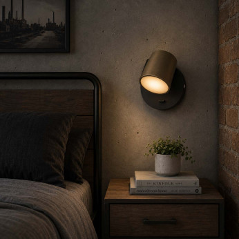 Maytoni Applique da parete con diffusore a led struttura in alluminio moderna Pixel