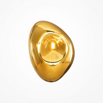 Maytoni Applique da parete in metallo con diffusore in vetro dal design elegante Mabell