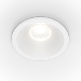 Maytoni Faretto a LED da incasso in alluminio rotondo dal design moderno Zoom