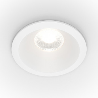 Maytoni Faretto a LED dimmerabile da incasso in alluminio rotondo dal design moderno Zoom