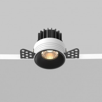 Maytoni Faretto da incasso con diffusore a led rotondo Round