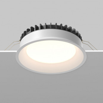 Maytoni Faretto da incasso in alluminio diffusore a led dal design moderno Okno