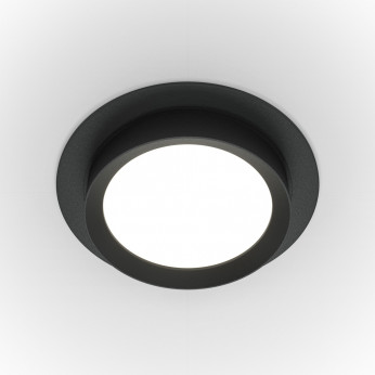 Maytoni Faretto da incasso rotondo in alluminio verniciato in stile moderno Downlight