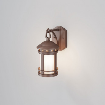 Maytoni Illuminazione da parete per esterno con diffusore in vetro dal design moderno Salamanca