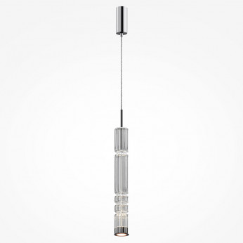 Maytoni Lampada a sospensione a LED con diffusore in vetro grande dal design moderno Ordo