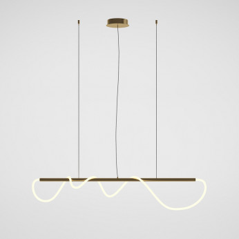 Maytoni Lampada a sospensione a led con struttura in alluminio dal design elegante Tau