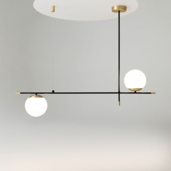 Maytoni Lampada a sospensione con diffusori a boccia dal design moderno Nostalgia