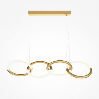 Maytoni Lampada a sospensione con diffusori a LED lineari dal design moderno Node