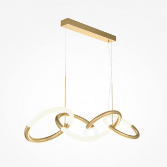 Maytoni Lampada a sospensione con diffusori a LED lineari dal design moderno Node