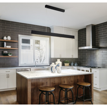 Maytoni Lampadario moderno con diffusore LED lineare Step