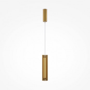 Maytoni Lampada a sospensione a led in metallo con diffusore in vetro di design elegante Sonata