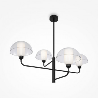 Maytoni Lampadario moderno con diffusori in vetro a forma di fungo Memory