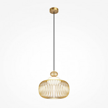Maytoni Lampada a sospensione moderna con struttura in metallo e diffusore in vetro Levitation