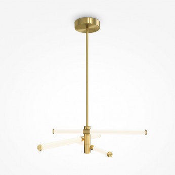 Maytoni Lampada a sospensione piccola a LED struttura in metallo e diffusori tubolari Axis