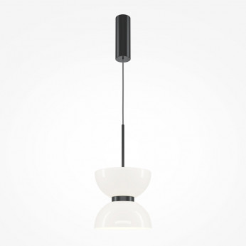 Maytoni Lampada a sospensione singola moderna con diffusore in vetro a LED Kyoto