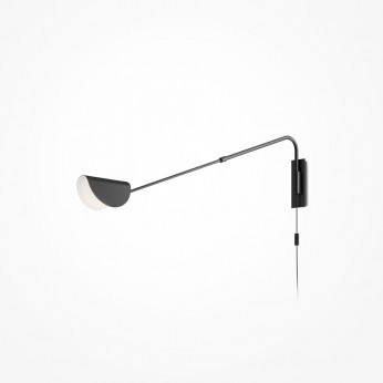 Maytoni Lampada da parete con struttura in metallo orientabile dal design moderno Mollis