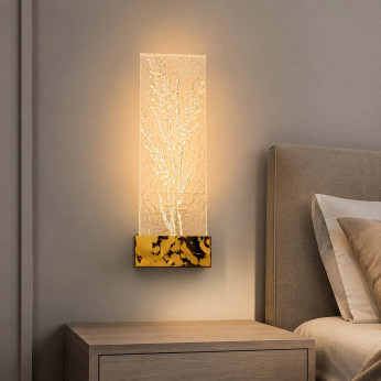 Maytoni Lampada da parete in metallo con diffusore in acrilico a led Ornate