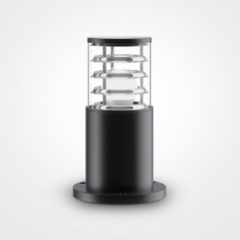 Maytoni Lampioncino da giardino con diffusore in vetro dal design moderno Bronx