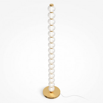 Maytoni Lampada da terra con base in metallo e diffusore a led Amulet