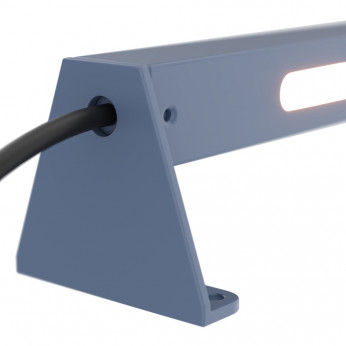 Maytoni Lampada da terra da esterno con diffusore a led in alluminio dal design moderno Edge