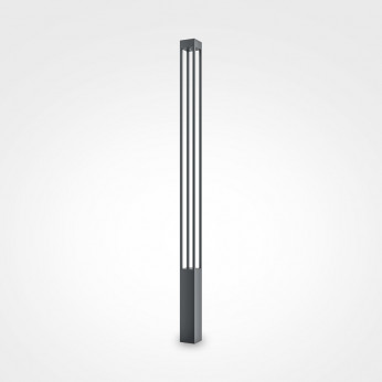 Maytoni Lampione per giardini ed esterno con diffusore a LED Elbe