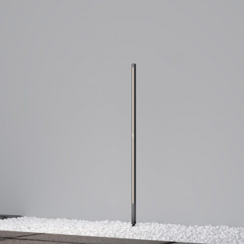 Maytoni Lampione da giardino medio struttura in alluminio e diffusore a LED Pole