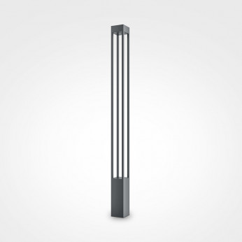Maytoni Lampione per giardini ed esterno con diffusore a LED Elbe