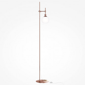 Maytoni Piantana in stile moderno con struttura in metallo con altezza regolabile Erich