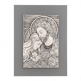 Bongelli Preziosi Capezzale moderno con Sacra Famiglia 30x40