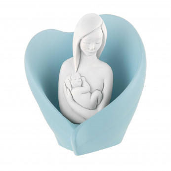 Bongelli Preziosi Scultura da tavolo con maternità in marmorino in varie colorazioni 