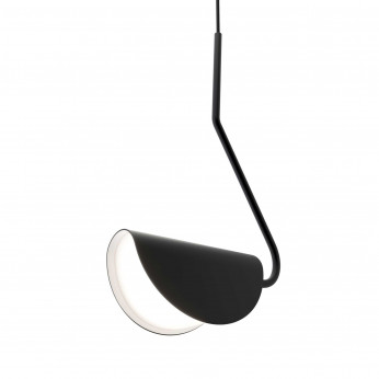 Maytoni Lampada a sospensione con diffusore singolo in metallo dal design moderno Mollis