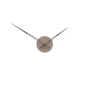 CalleaDesign Orologio da parete senza quadrante con coprimeccanismo in legno Botticelli