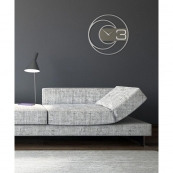 CalleaDesign Orologio da parete in legno dallo stile moderno e minimalista James