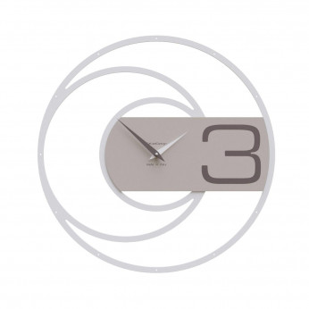 CalleaDesign Orologio da parete in legno dallo stile moderno e minimalista James