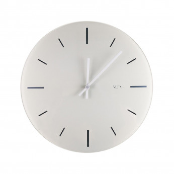Vesta Orologio da parete moderno in plexiglass con lancette in metallo R2