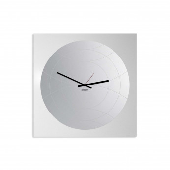 Design Object Orologio da parete specchiato stile moderno design italiano "SPECCHIO NARCISO"