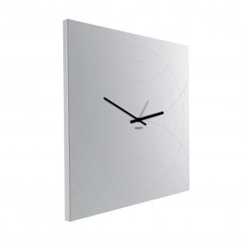 Design Object Orologio da parete in metallo specchiato in stile moderno "SPECCHIO NARCISO"