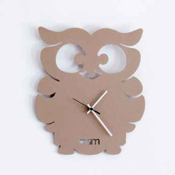 Arti e Mestieri Orologio da parete Gufino